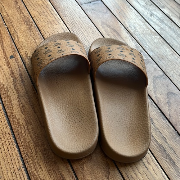 MCM monogram print women slides - Picture 4 of 5